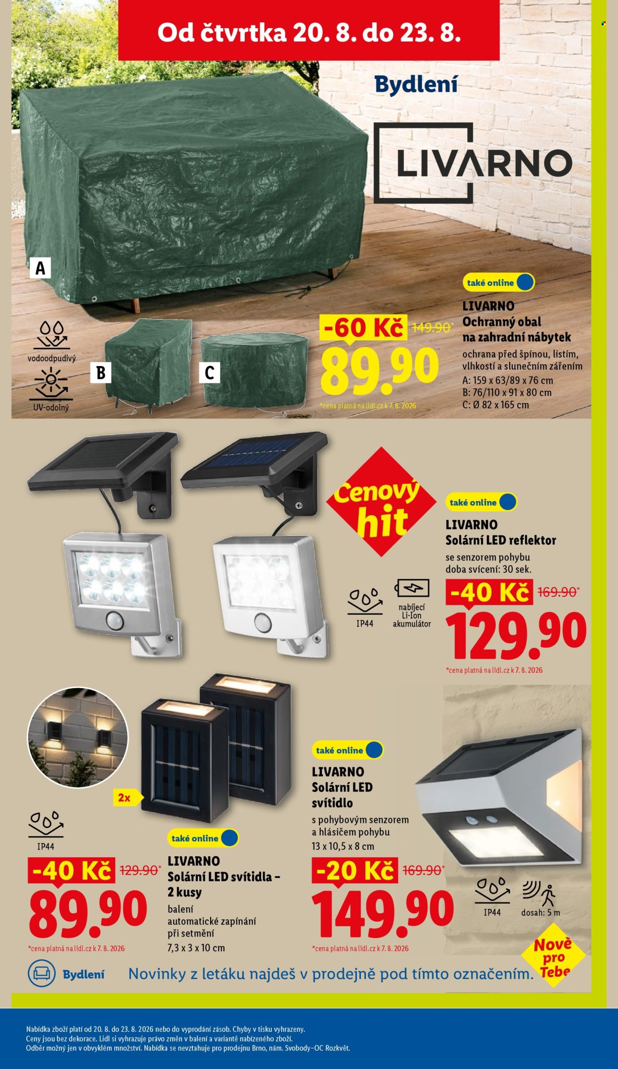 Leták Lidl - 20. 8. 2026 - 23. 8. 2026. Strana 37