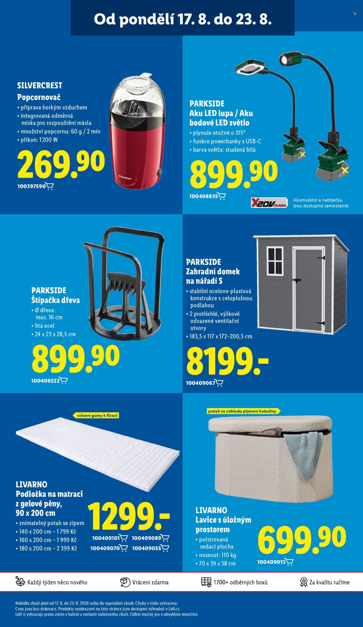 Leták Lidl - 17. 8. 2026 - 23. 8. 2026. Strana 29