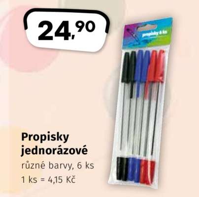 Propisky jednorázové