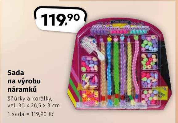 Sada na výrobu náramků
