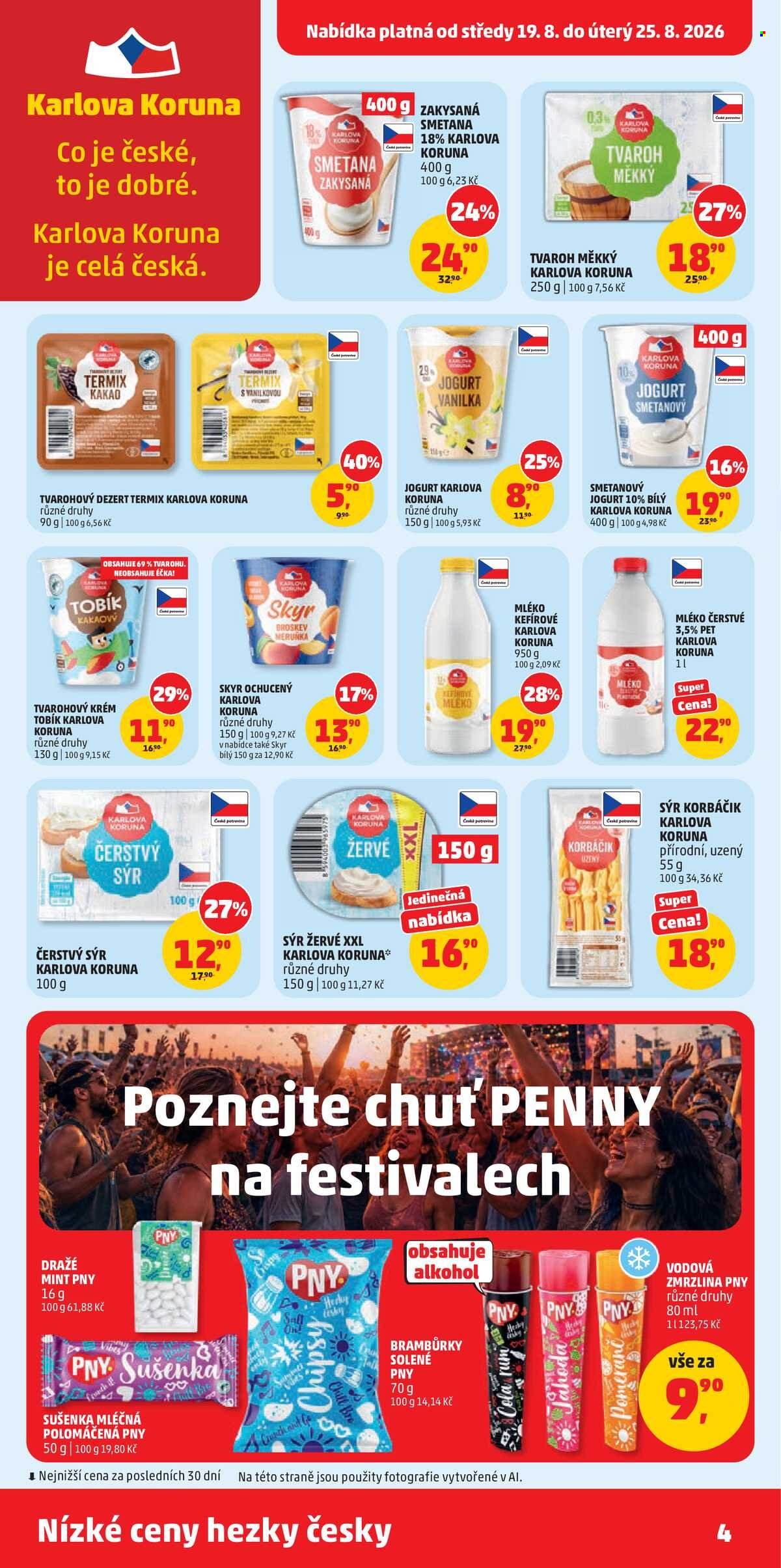 Leták PENNY - 19. 8. 2026 - 25. 8. 2026. Strana 4