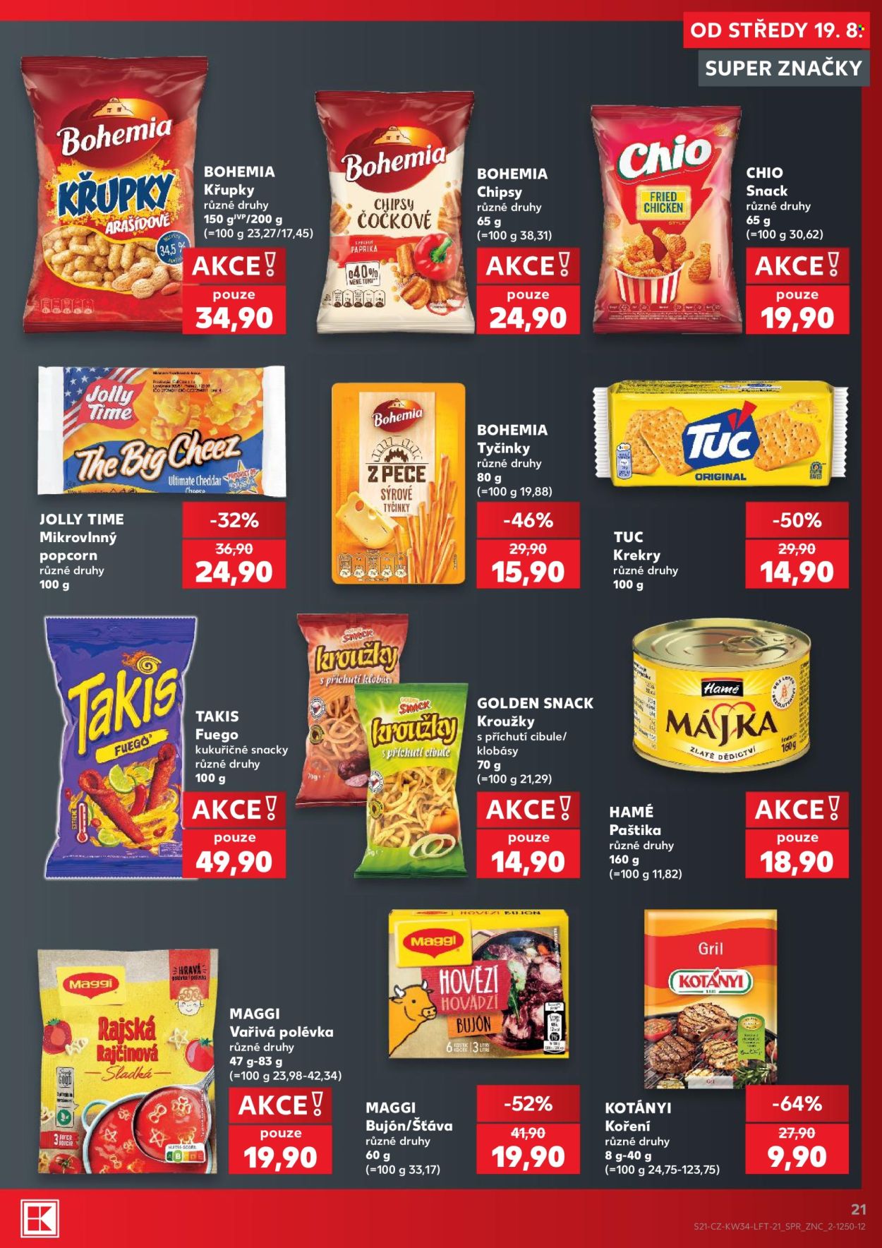 Leták Kaufland - 19. 8. 2026 - 25. 8. 2026. Strana 21