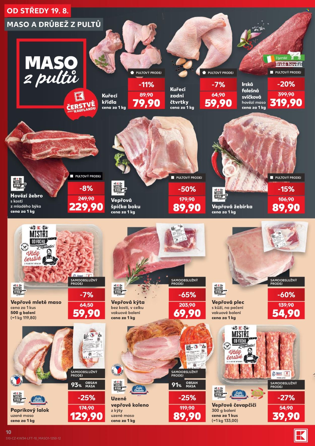 Leták Kaufland - 19. 8. 2026 - 25. 8. 2026. Strana 10