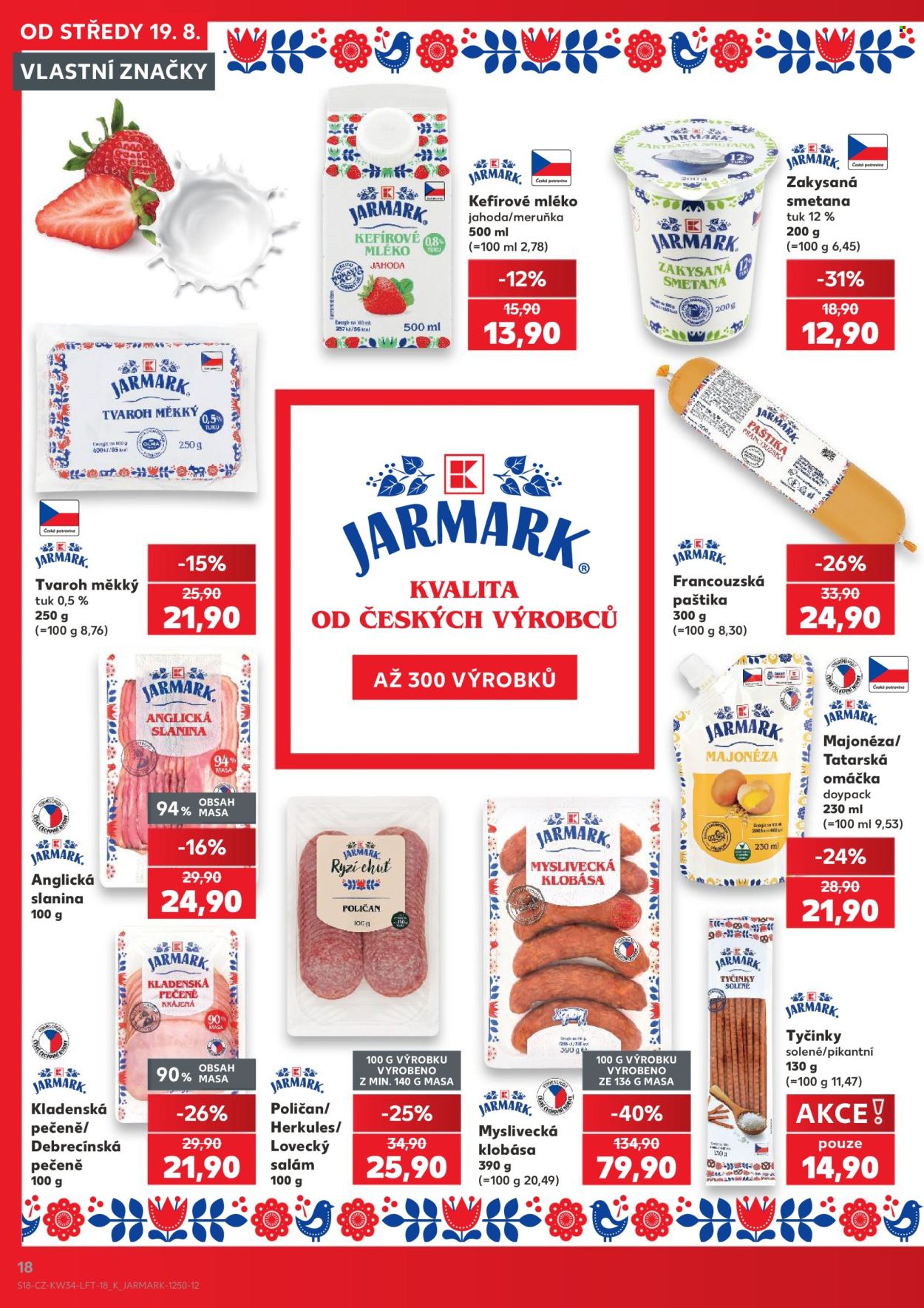 Leták Kaufland - 19. 8. 2026 - 25. 8. 2026. Strana 18