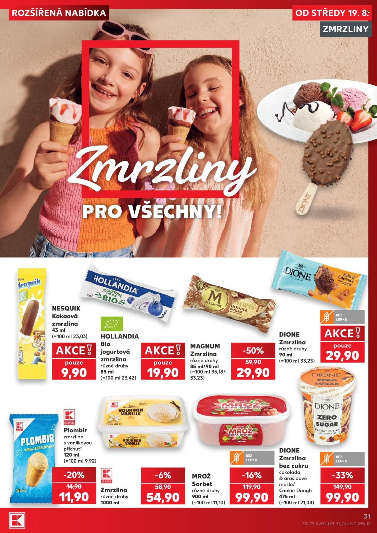 Leták Kaufland - 19. 8. 2026 - 25. 8. 2026. Strana 31