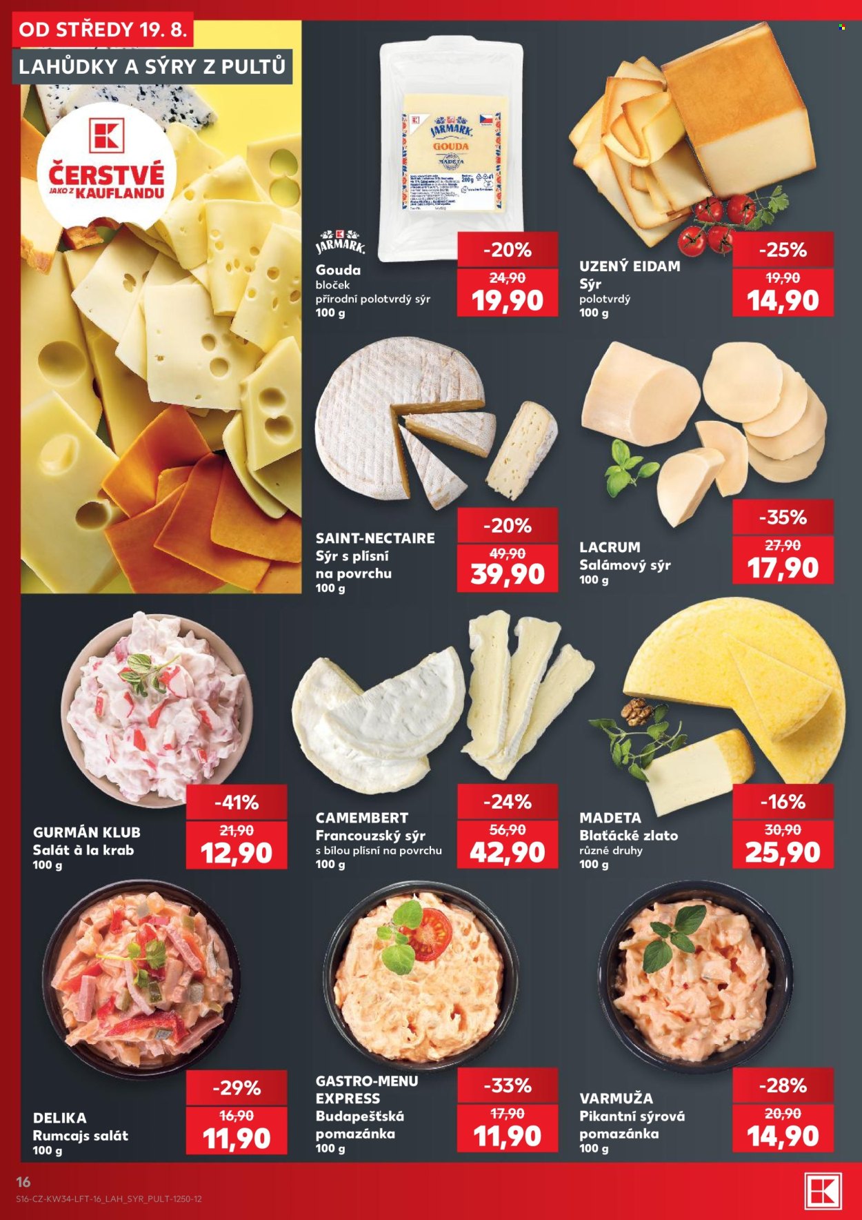 Leták Kaufland - 19. 8. 2026 - 25. 8. 2026. Strana 16