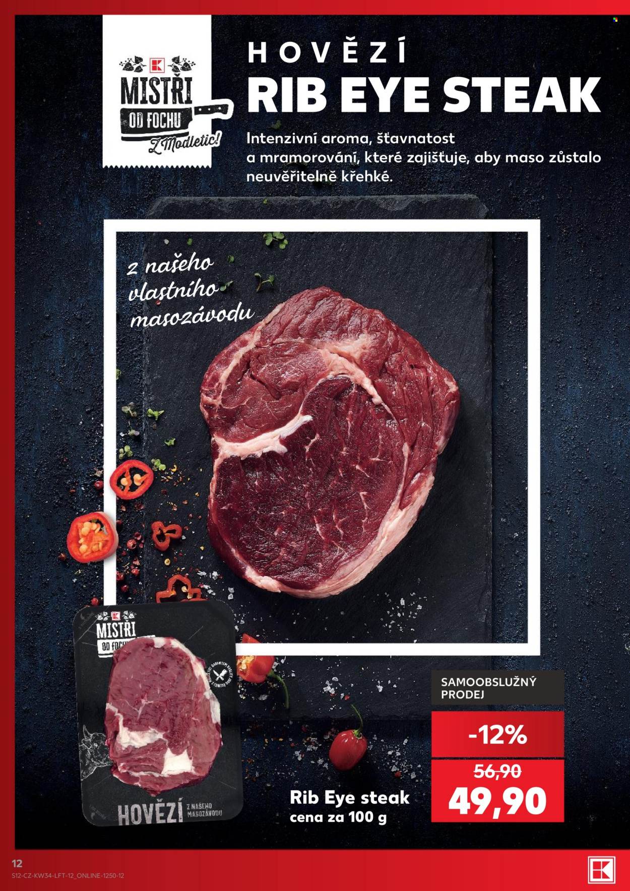 Leták Kaufland - 19. 8. 2026 - 25. 8. 2026. Strana 12