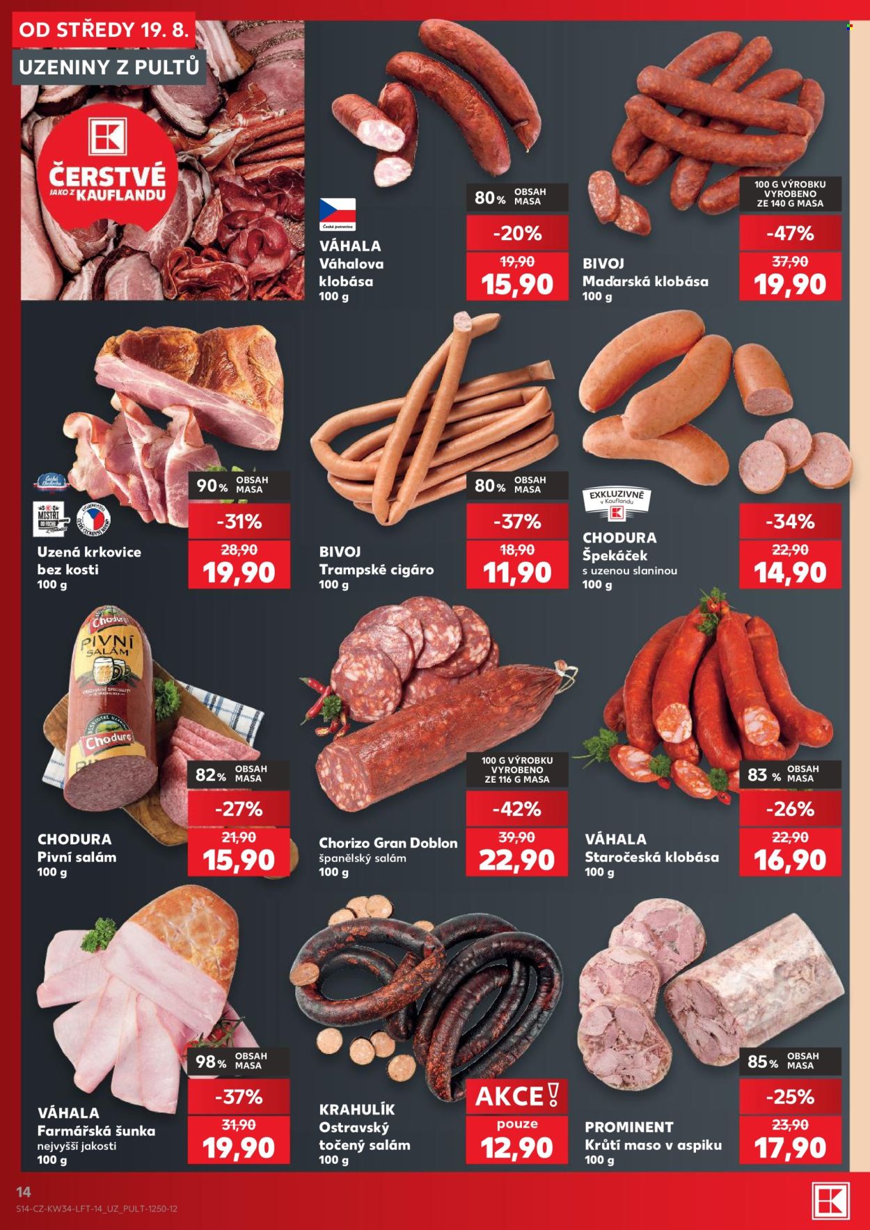 Leták Kaufland - 19. 8. 2026 - 25. 8. 2026. Strana 14