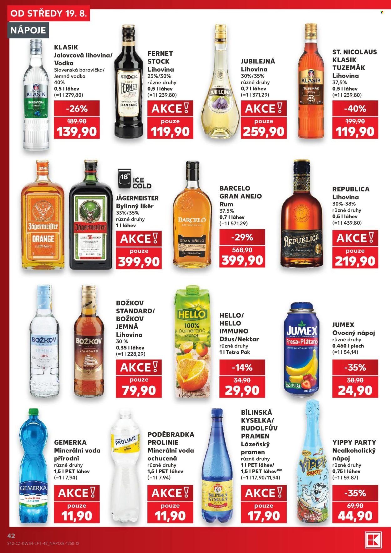 Leták Kaufland - 19. 8. 2026 - 25. 8. 2026. Strana 42
