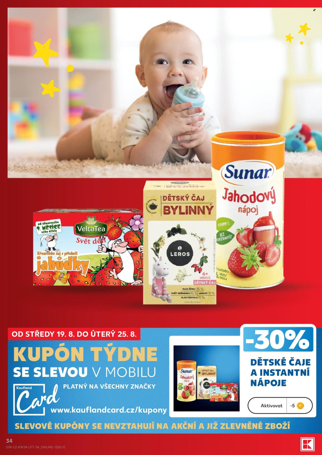 Leták Kaufland - 19. 8. 2026 - 25. 8. 2026. Strana 34