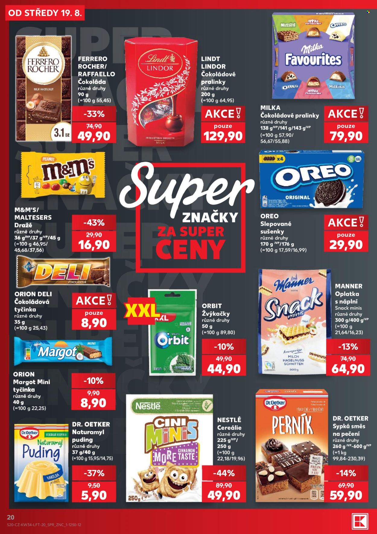 Leták Kaufland - 19. 8. 2026 - 25. 8. 2026. Strana 20