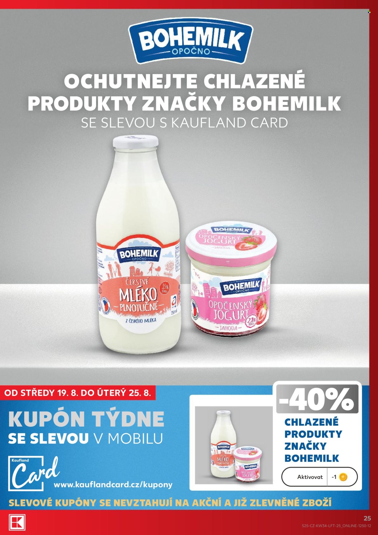 Leták Kaufland - 19. 8. 2026 - 25. 8. 2026. Strana 25