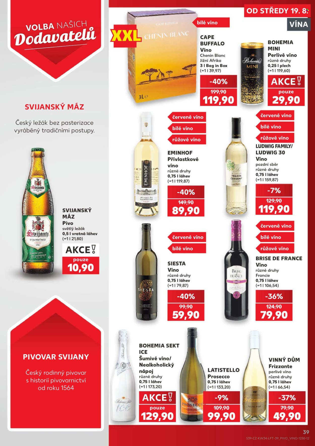 Leták Kaufland - 19. 8. 2026 - 25. 8. 2026. Strana 39