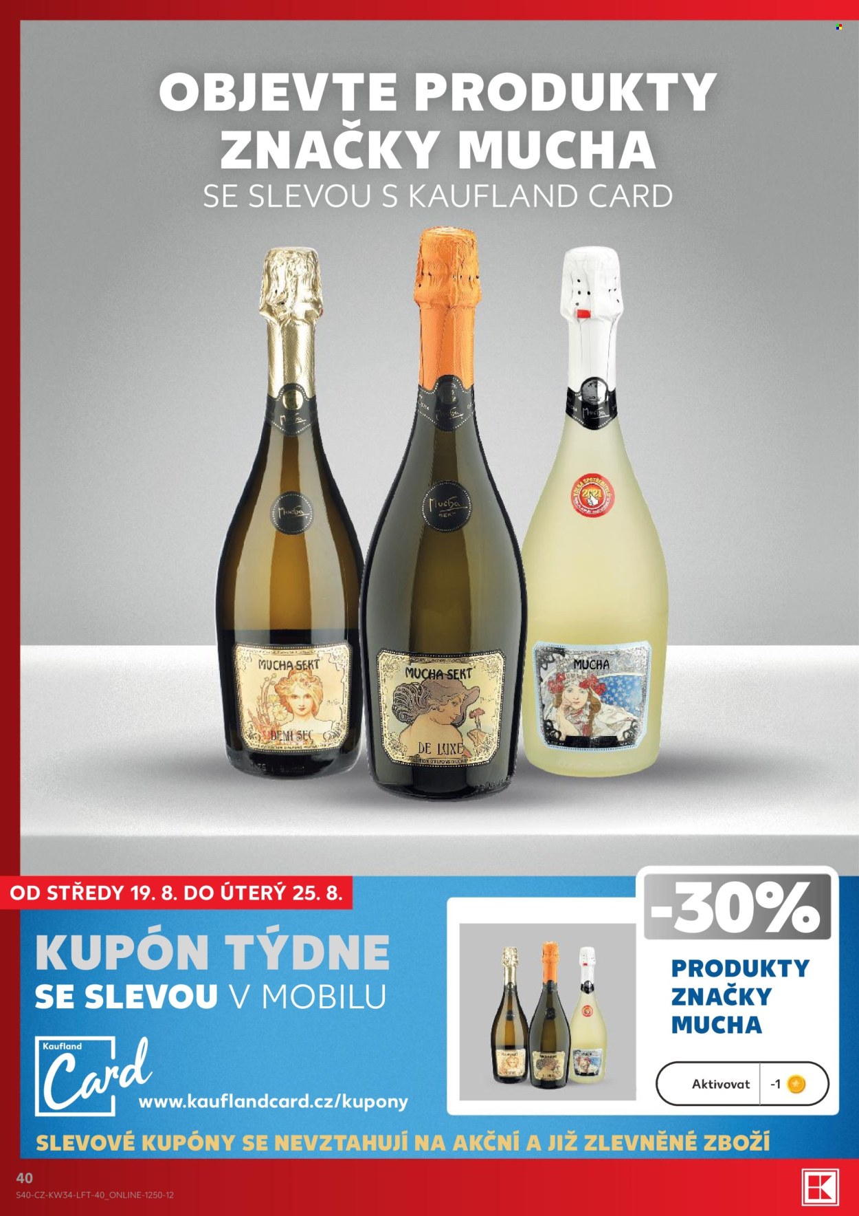 Leták Kaufland - 19. 8. 2026 - 25. 8. 2026. Strana 40