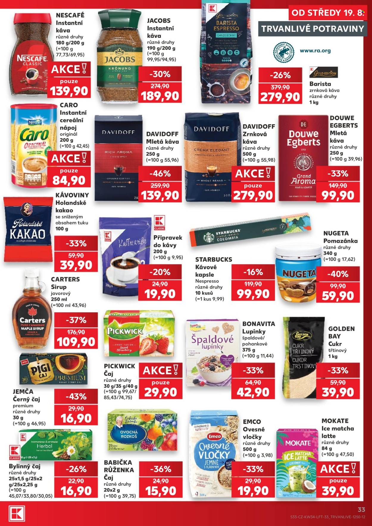 Leták Kaufland - 19. 8. 2026 - 25. 8. 2026. Strana 33