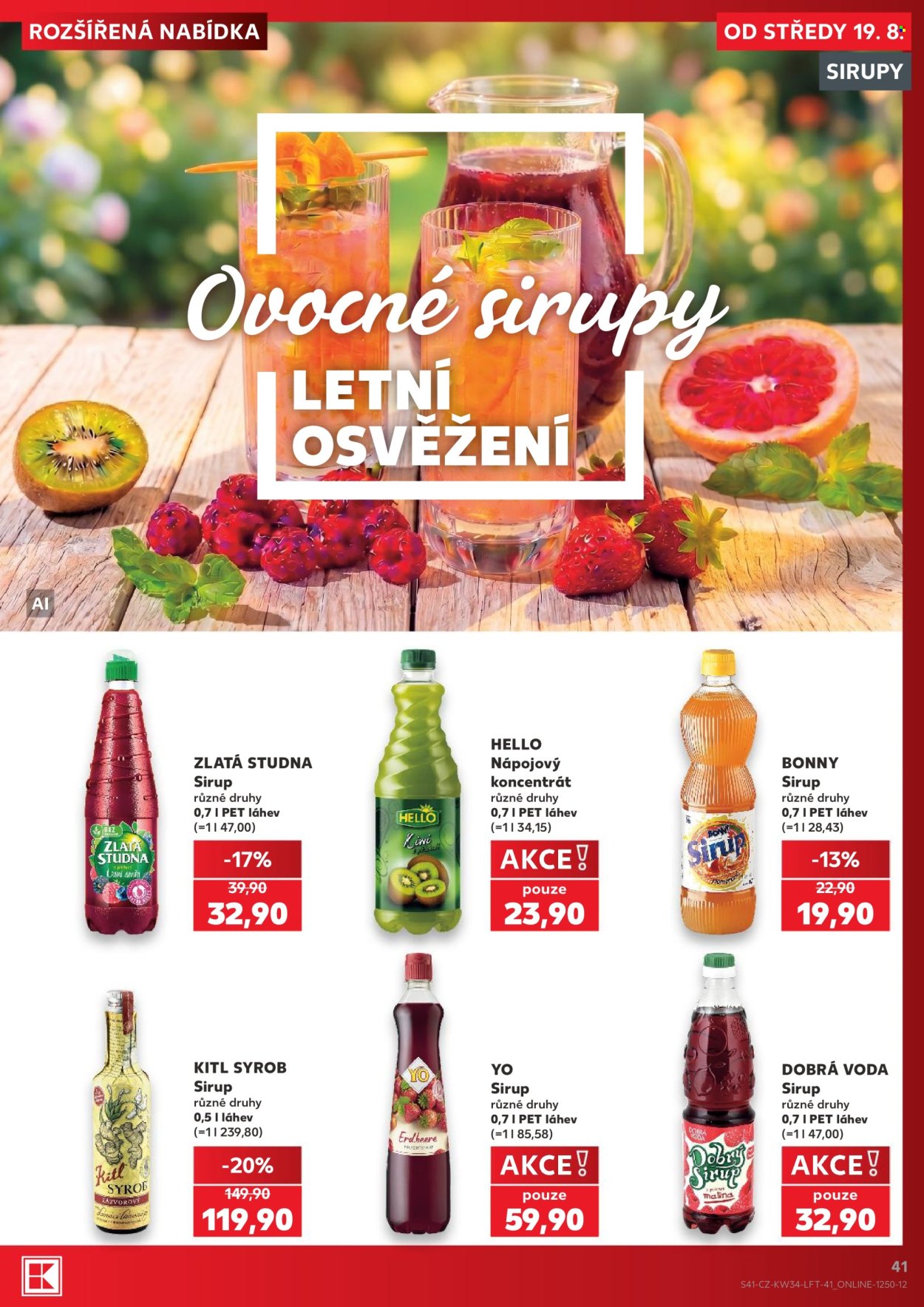 Leták Kaufland - 19. 8. 2026 - 25. 8. 2026. Strana 41