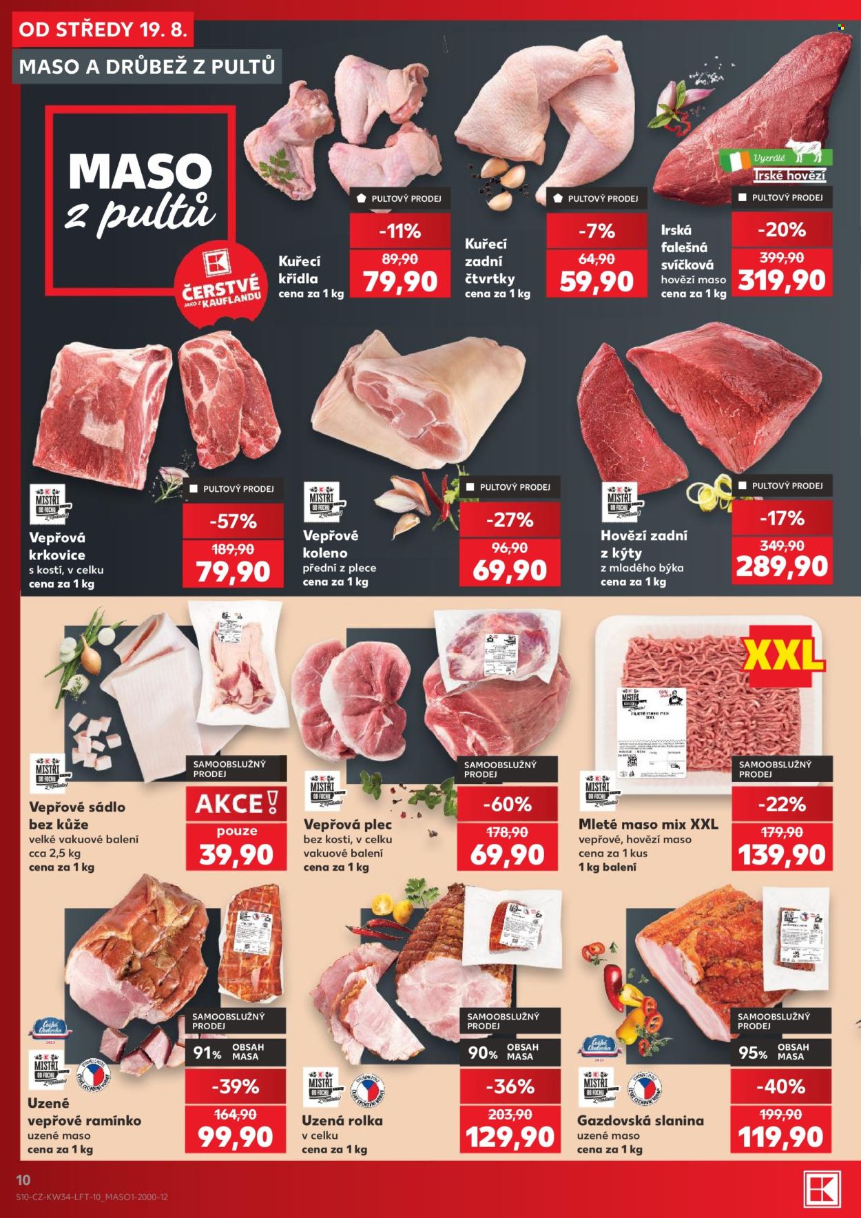 Leták Kaufland - 19. 8. 2026 - 25. 8. 2026. Strana 10