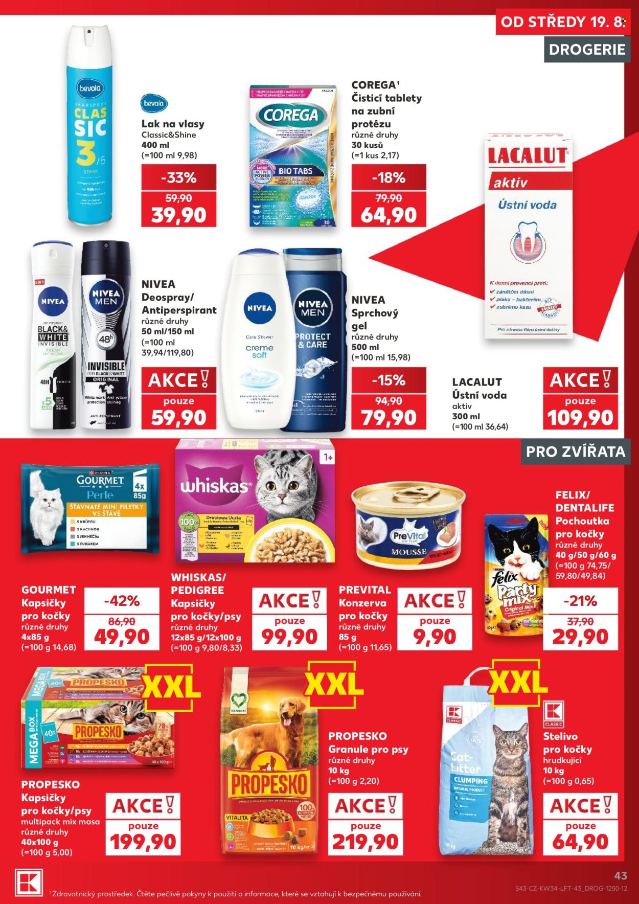 Leták Kaufland - 19. 8. 2026 - 25. 8. 2026. Strana 43