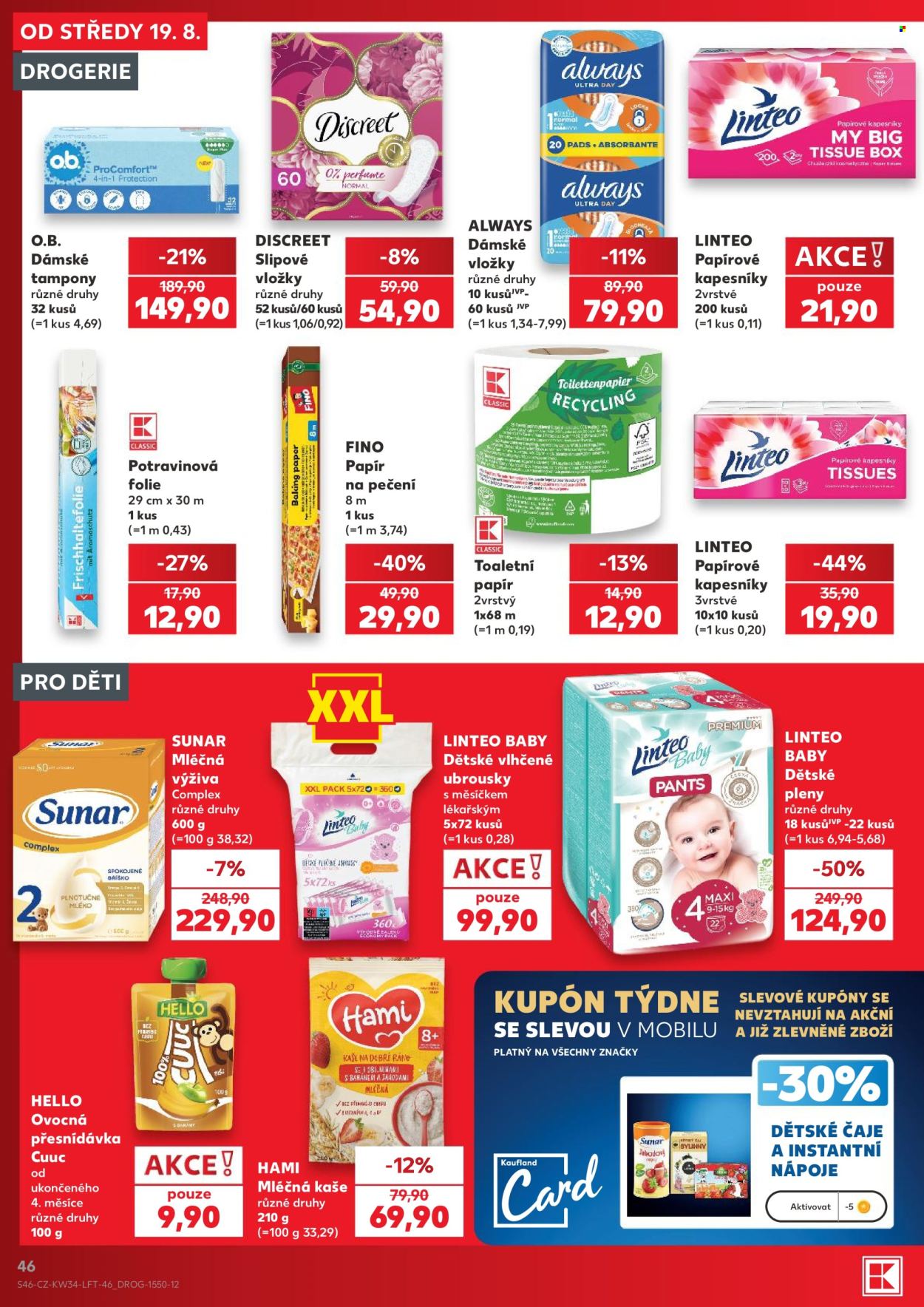 Leták Kaufland - 19. 8. 2026 - 25. 8. 2026. Strana 46