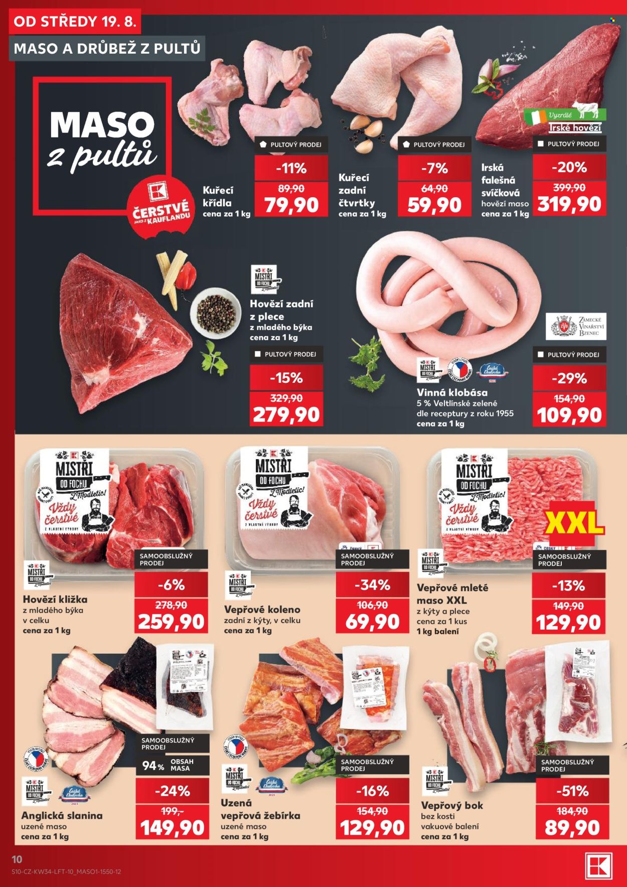 Leták Kaufland - 19. 8. 2026 - 25. 8. 2026. Strana 10
