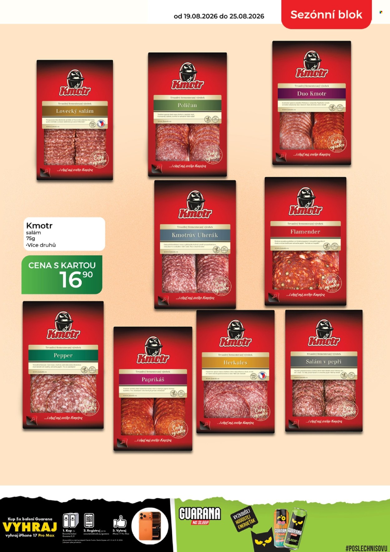 Leták Tamda Foods - 19. 8. 2026 - 25. 8. 2026. Strana 5