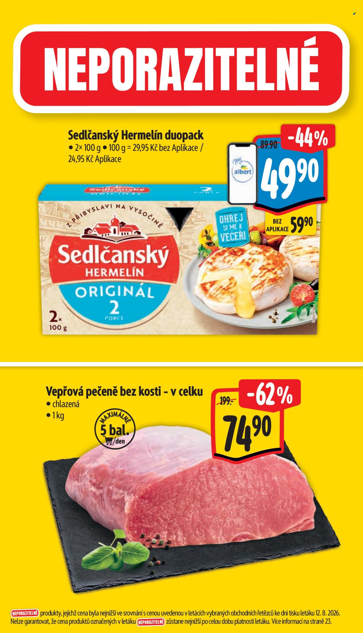 Leták Albert Hypermarket - 19. 8. 2026 - 25. 8. 2026. Strana 2