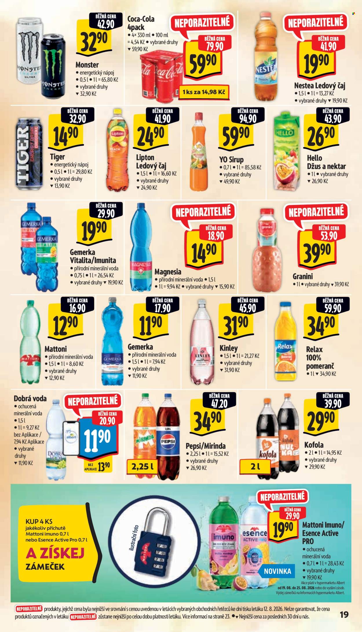Leták Albert Hypermarket - 19. 8. 2026 - 25. 8. 2026. Strana 29