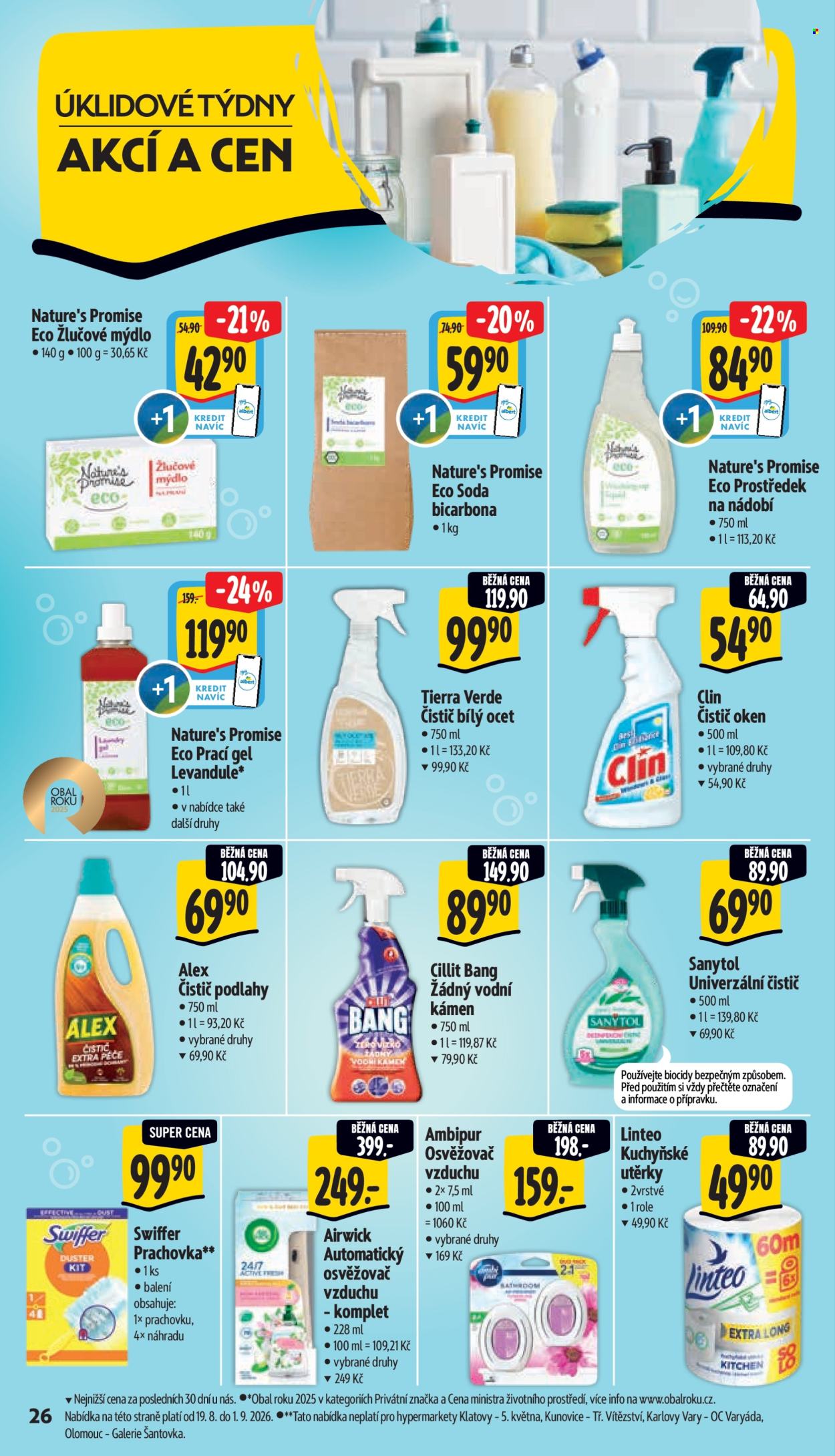 Leták Albert Hypermarket - 19. 8. 2026 - 25. 8. 2026. Strana 36