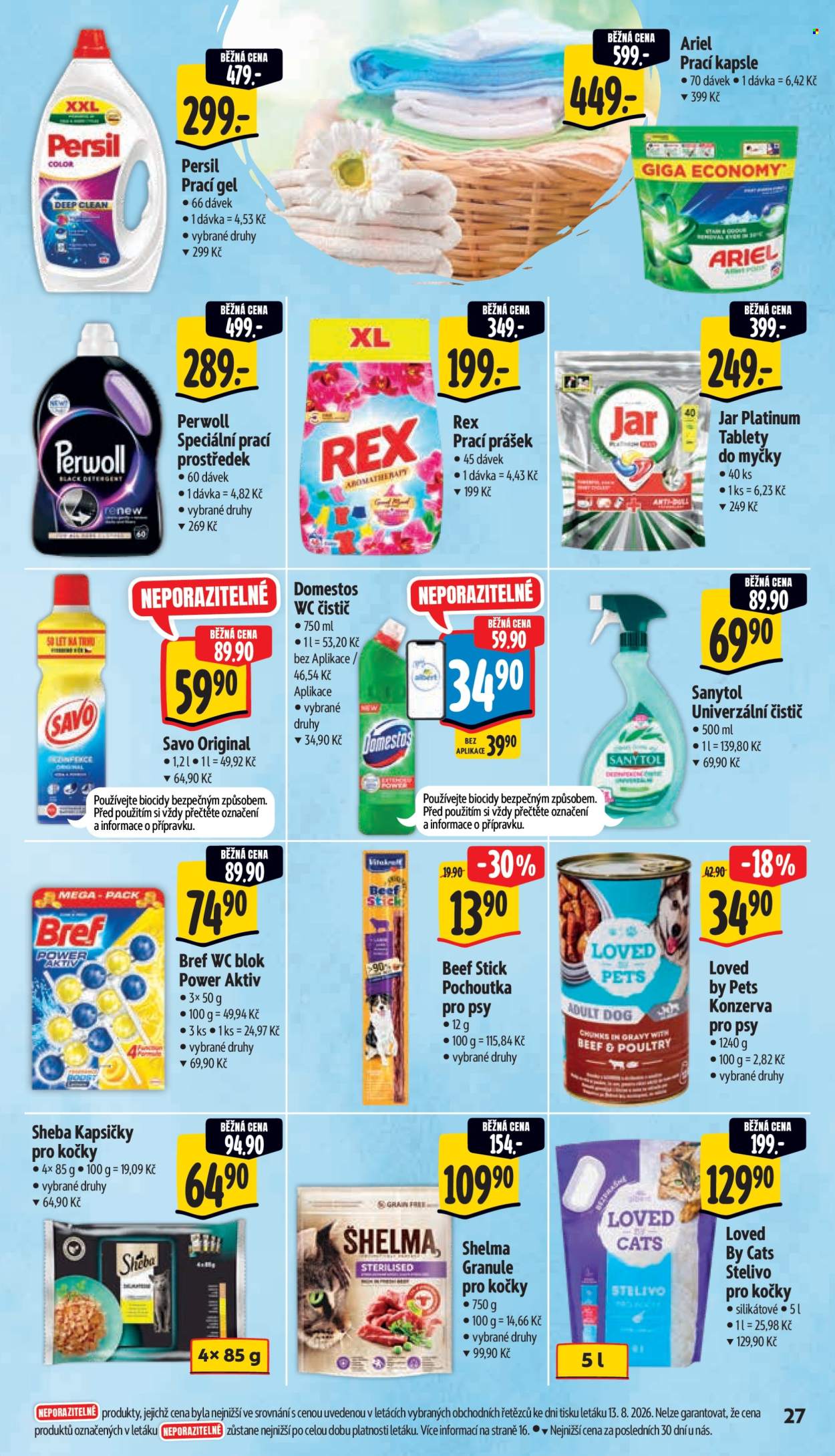 Leták Albert Supermarket - 19. 8. 2026 - 25. 8. 2026. Strana 39