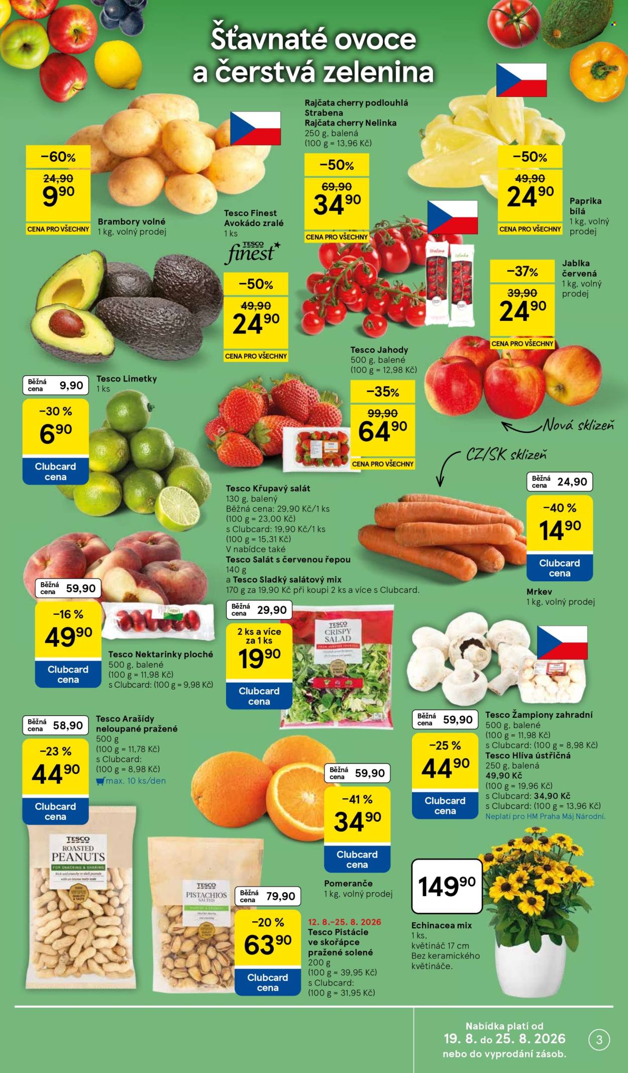 Leták TESCO - 19. 8. 2026 - 25. 8. 2026. Strana 3