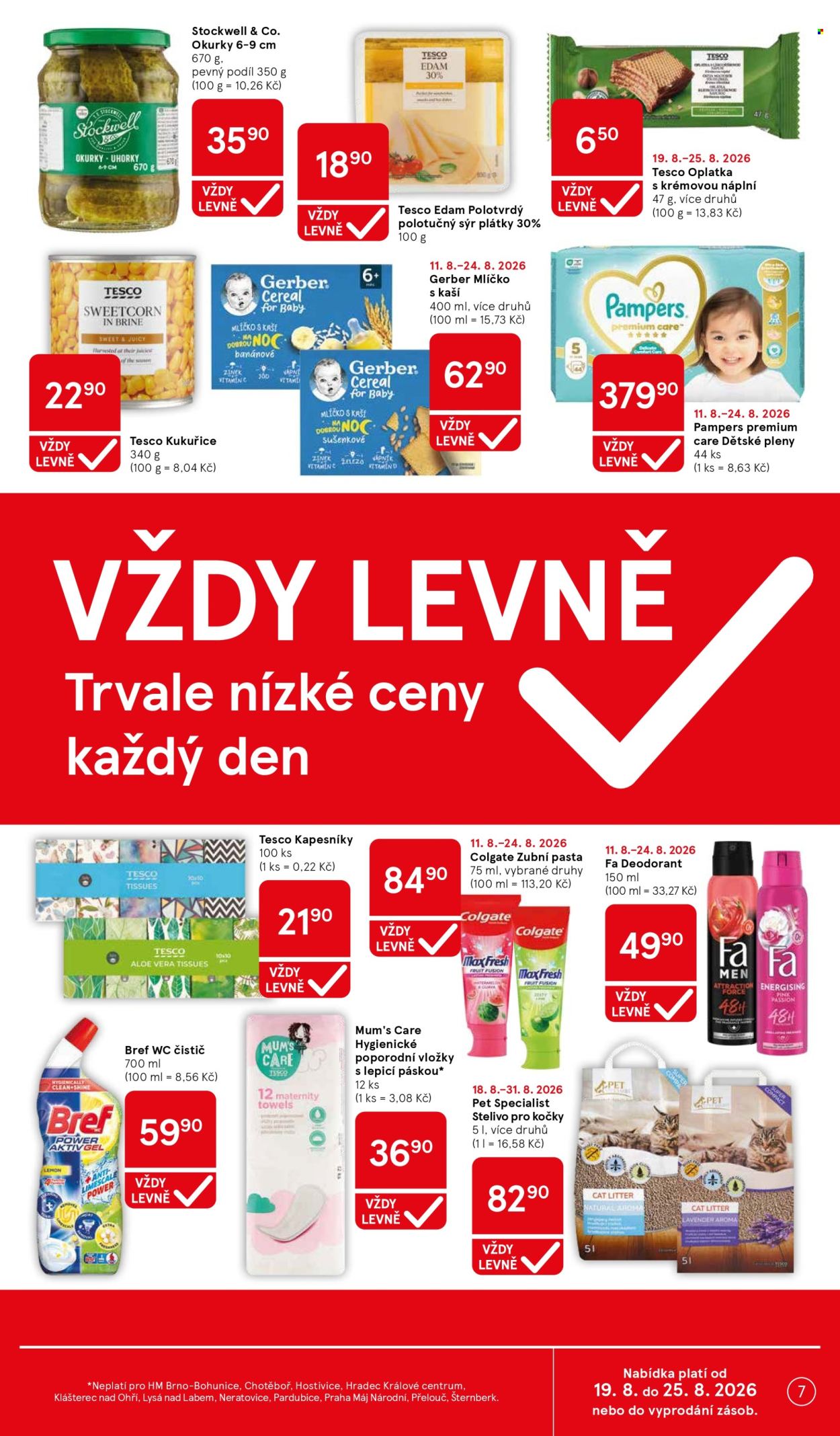 Leták TESCO - 19. 8. 2026 - 25. 8. 2026. Strana 7
