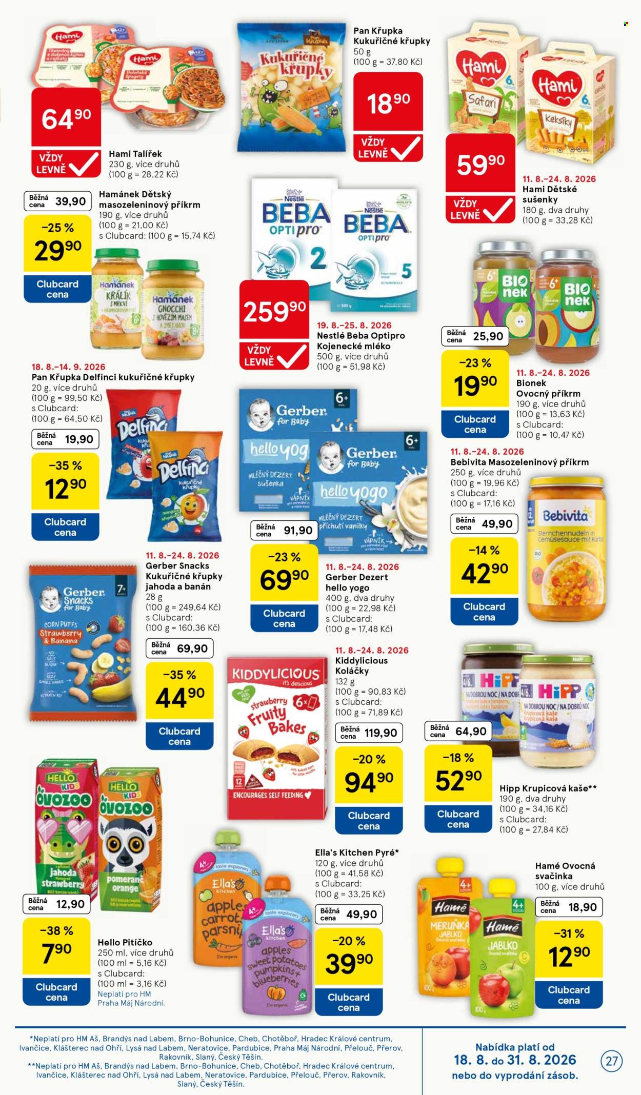 Leták TESCO - 19. 8. 2026 - 25. 8. 2026. Strana 27