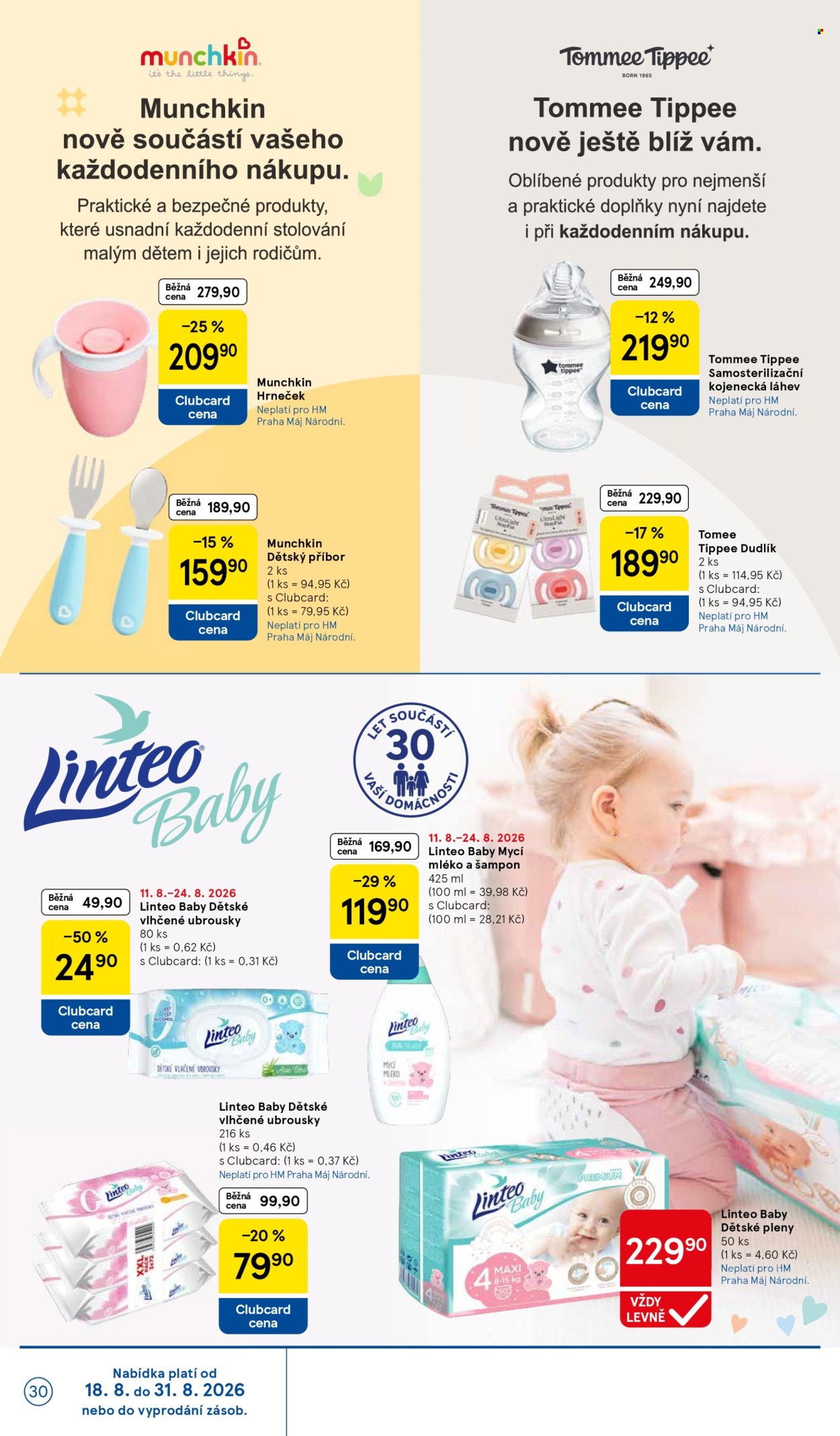 Leták TESCO - 19. 8. 2026 - 25. 8. 2026. Strana 30