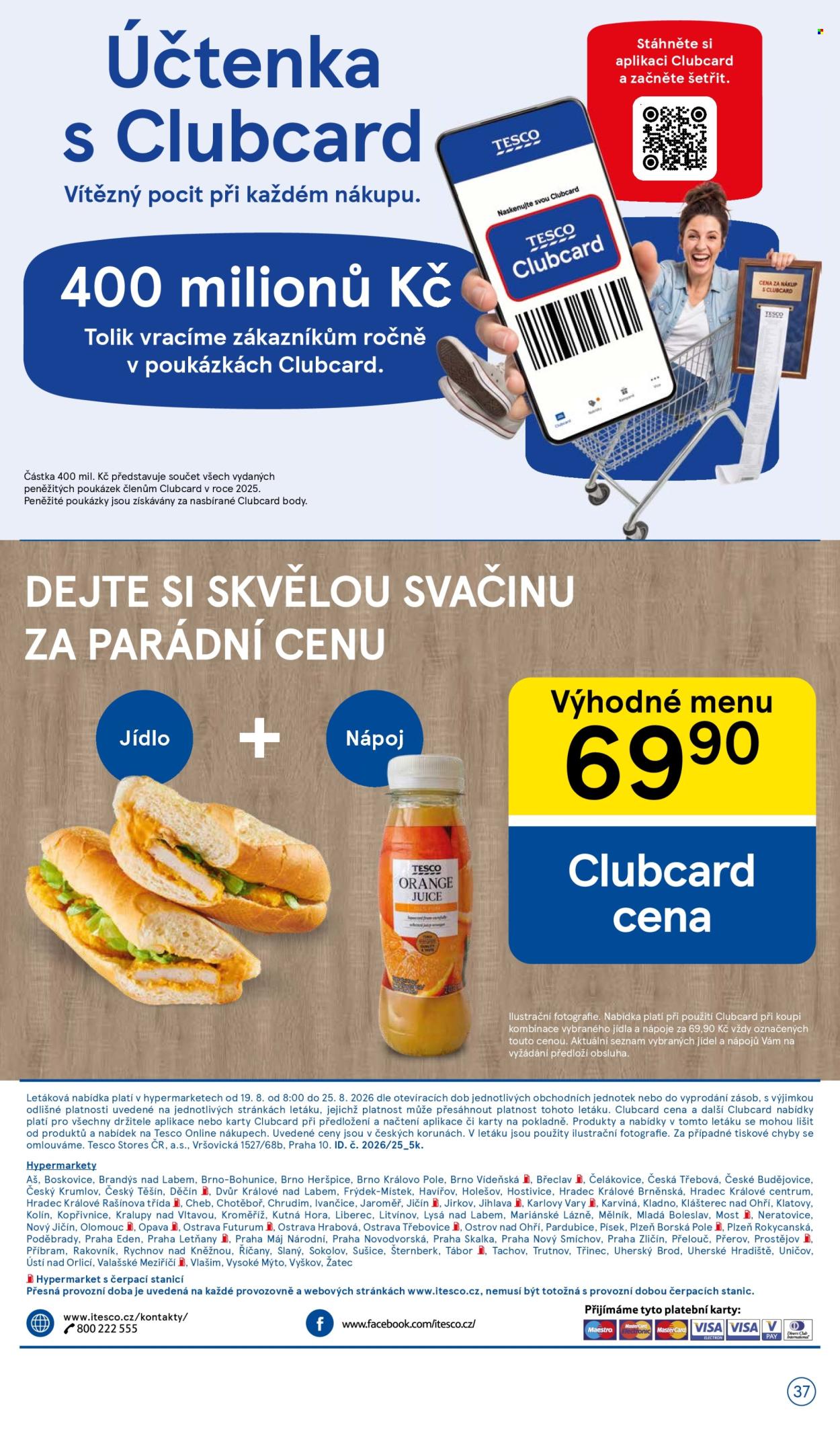 Leták TESCO - 19. 8. 2026 - 25. 8. 2026. Strana 37