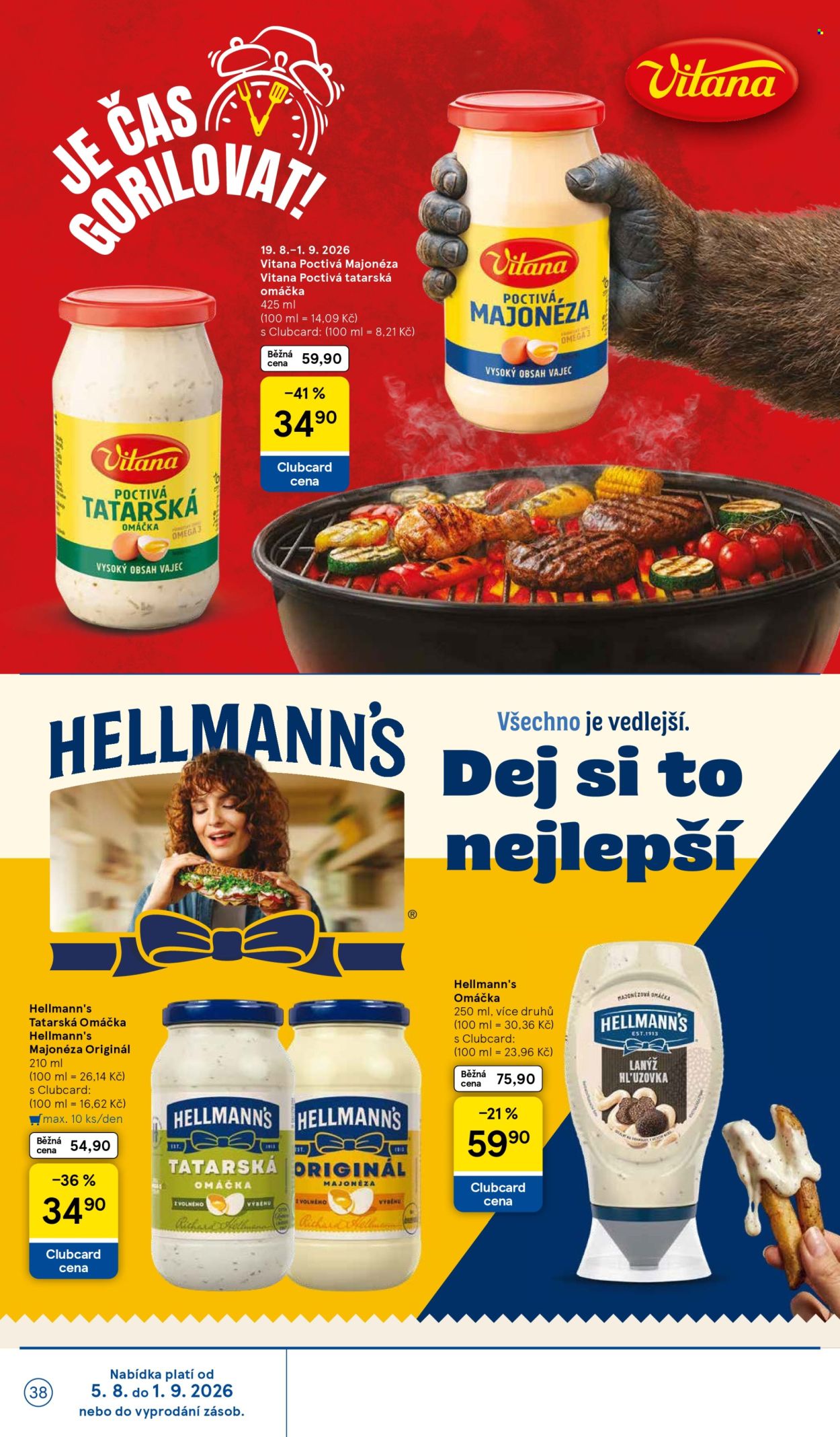 Leták TESCO - 19. 8. 2026 - 25. 8. 2026. Strana 38