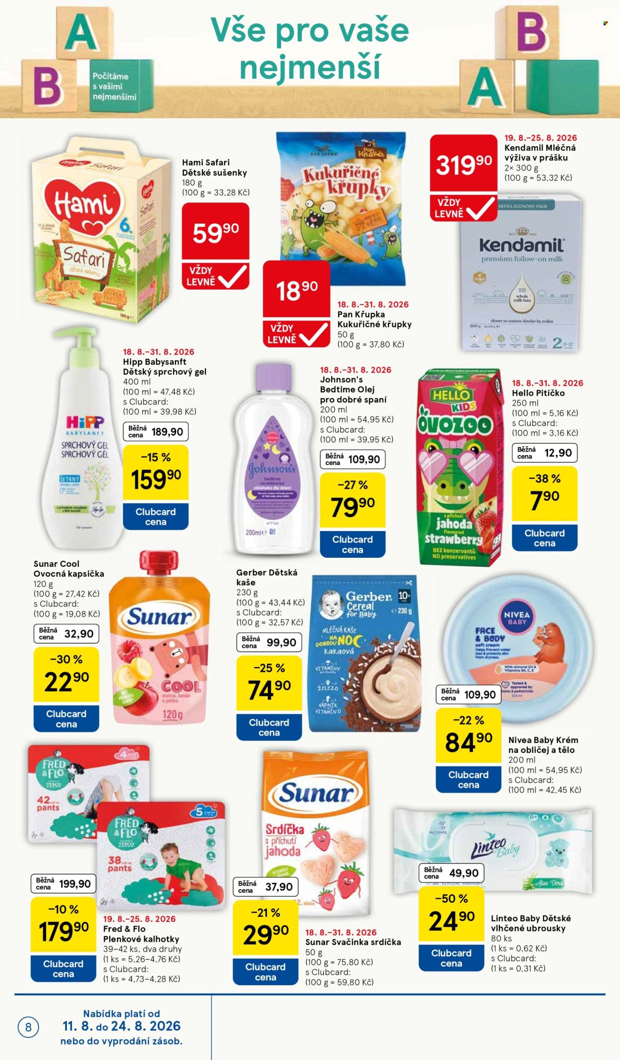 Leták TESCO supermarket - 19. 8. 2026 - 25. 8. 2026. Strana 8