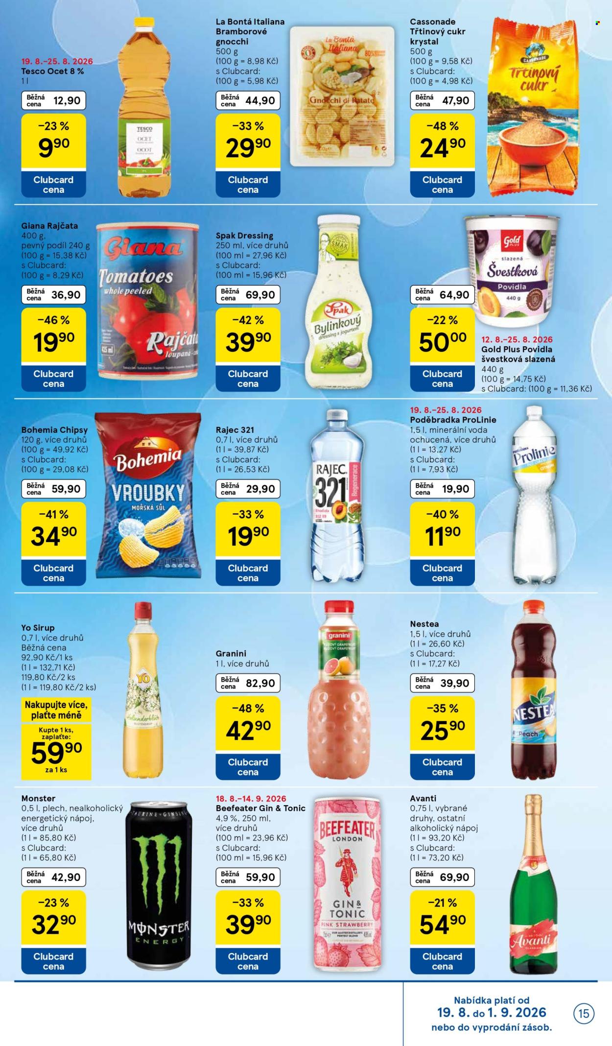 Leták TESCO supermarket - 19. 8. 2026 - 25. 8. 2026. Strana 15