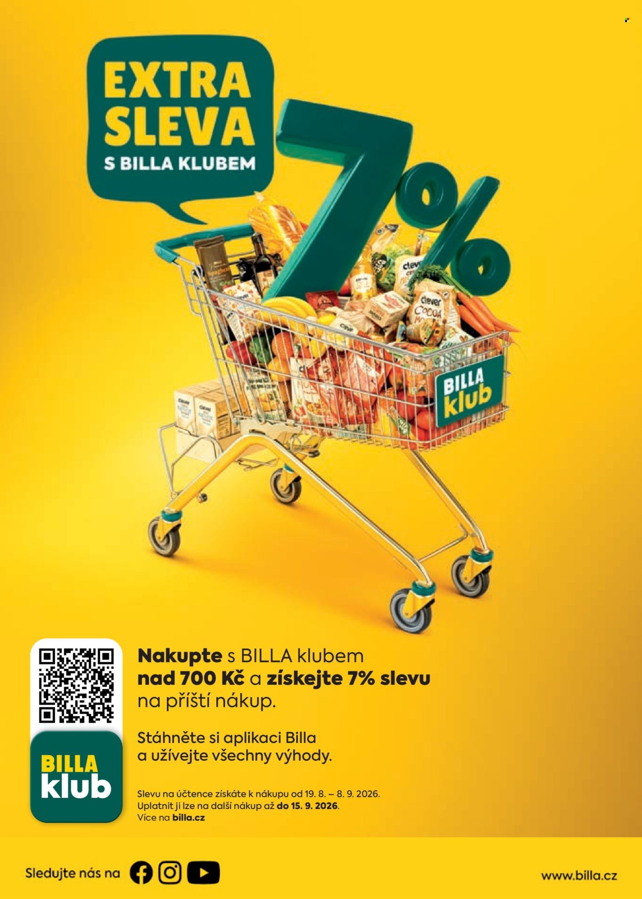 Leták BILLA - 19. 8. 2026 - 25. 8. 2026. Strana 26