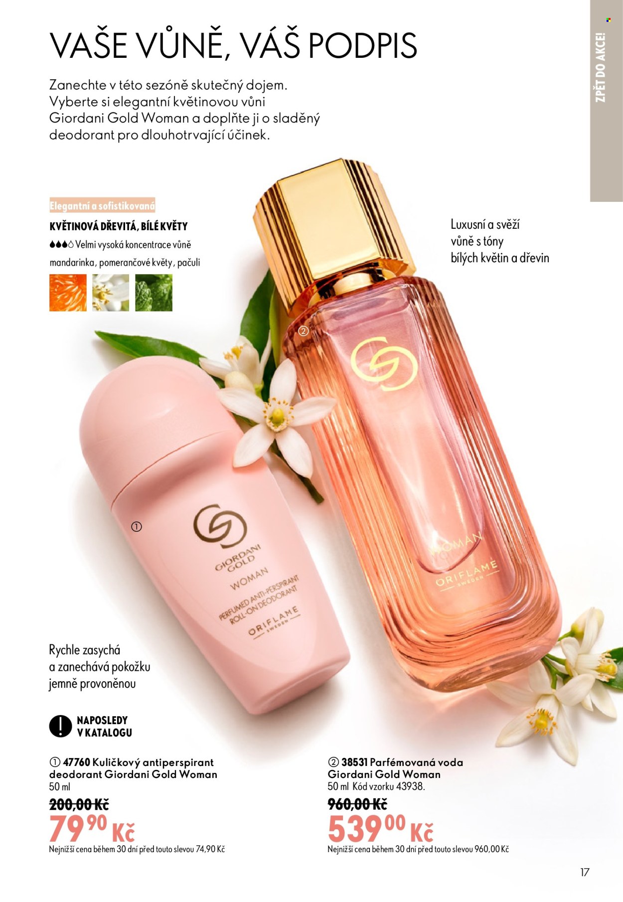 Leták ORIFLAME - 19. 8. 2026 - 8. 9. 2026. Strana 17