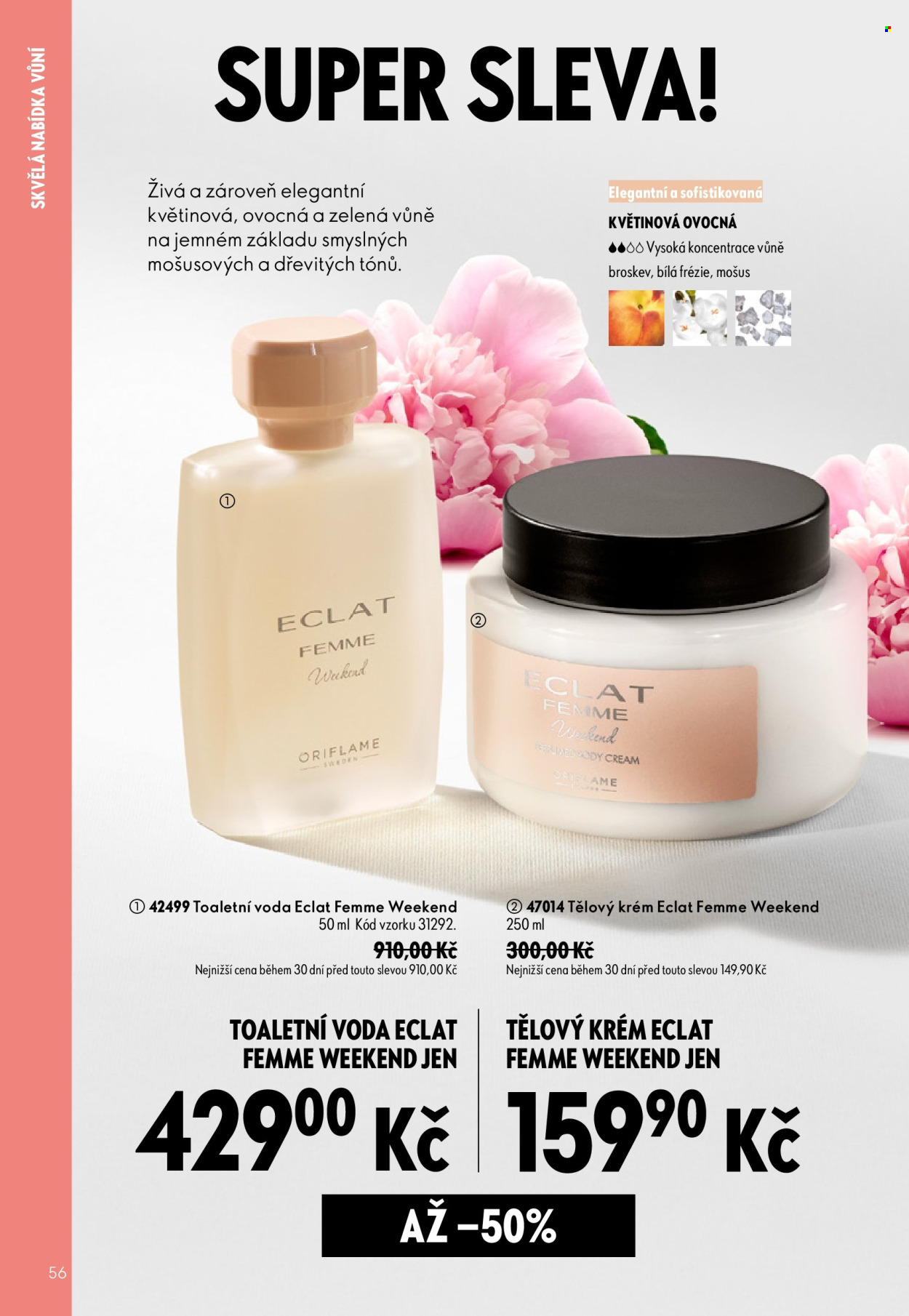 Leták ORIFLAME - 19. 8. 2026 - 8. 9. 2026. Strana 56