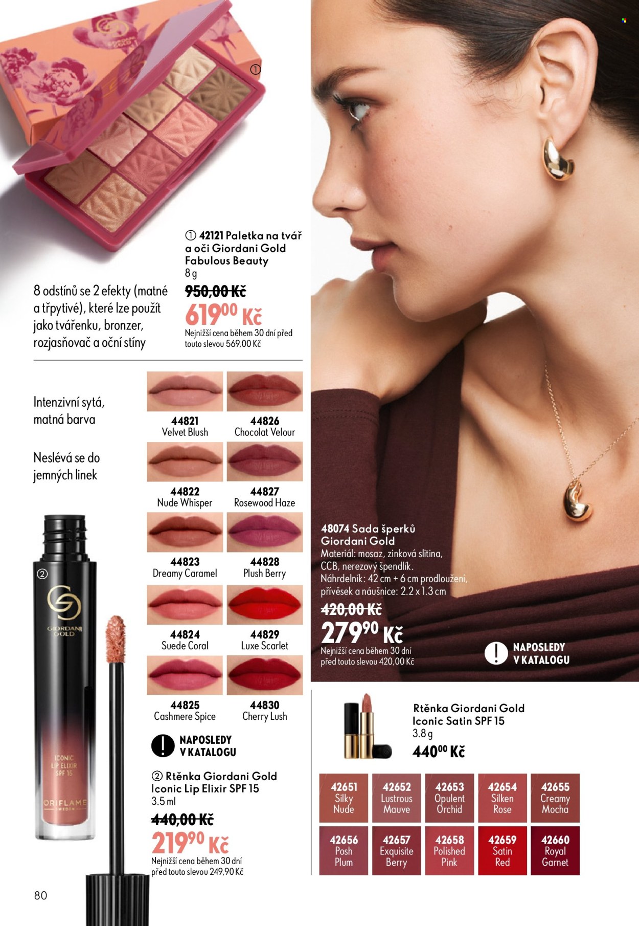 Leták ORIFLAME - 19. 8. 2026 - 8. 9. 2026. Strana 80