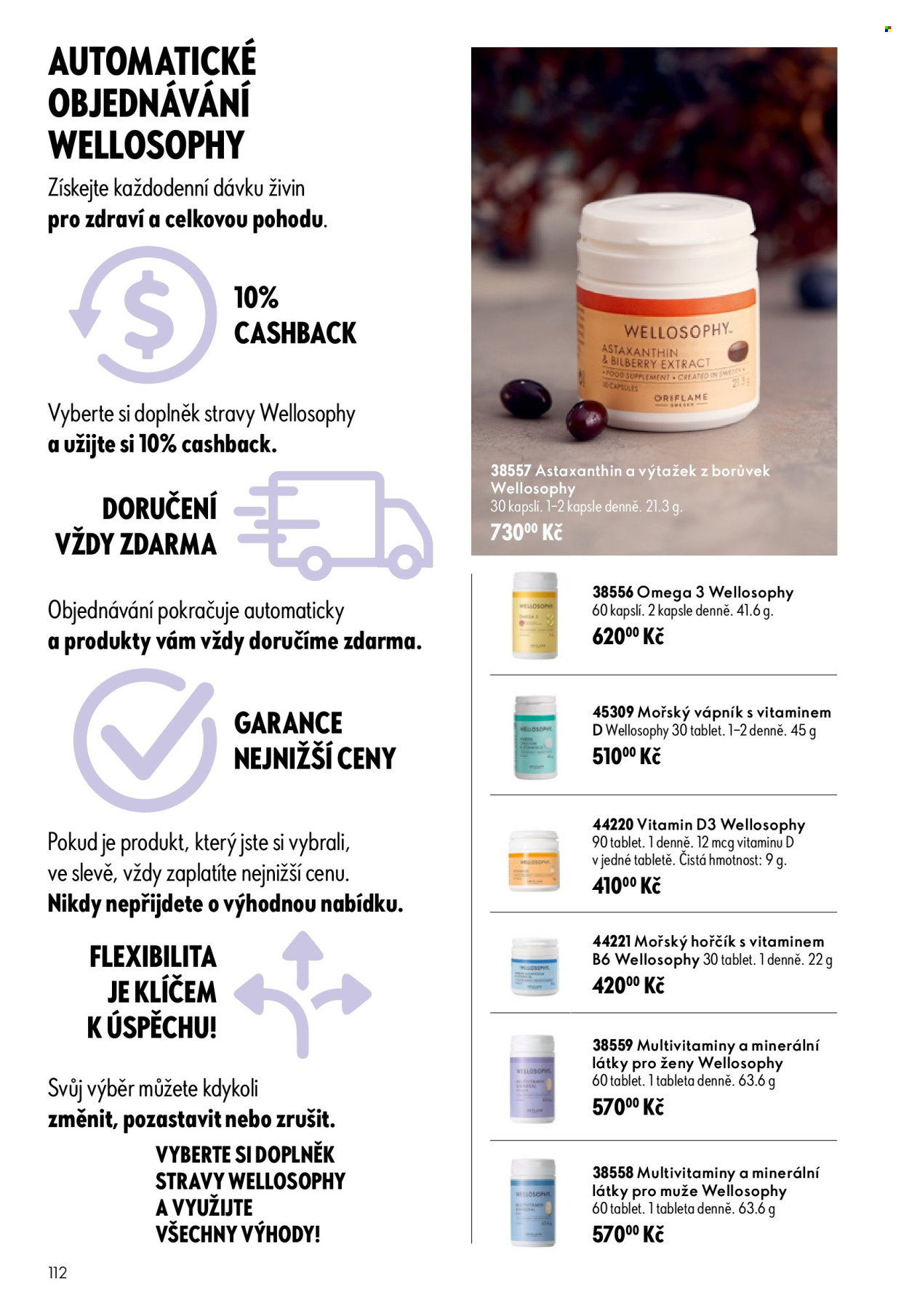 Leták ORIFLAME - 19. 8. 2026 - 8. 9. 2026. Strana 112