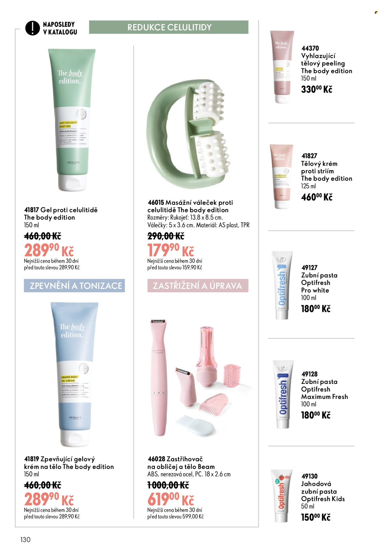 Leták ORIFLAME - 19. 8. 2026 - 8. 9. 2026. Strana 130
