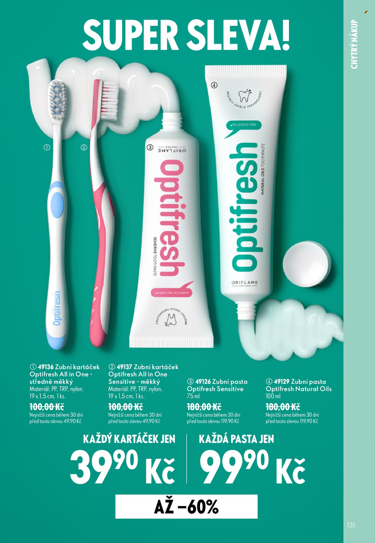 Leták ORIFLAME - 19. 8. 2026 - 8. 9. 2026. Strana 131
