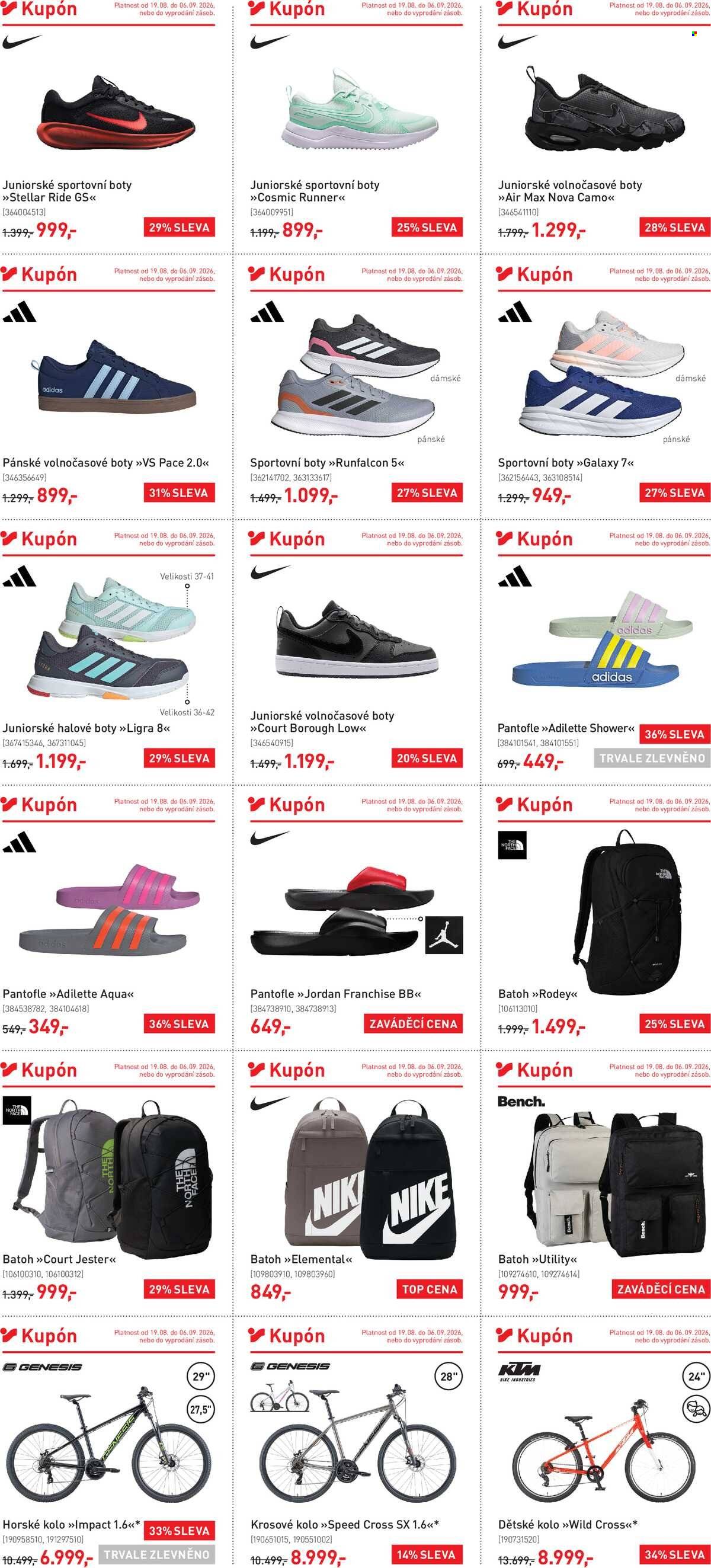 Leták INTERSPORT - 19. 8. 2026 - 6. 9. 2026. Strana 2