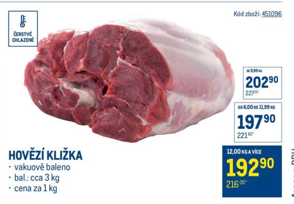Hovězí kližka