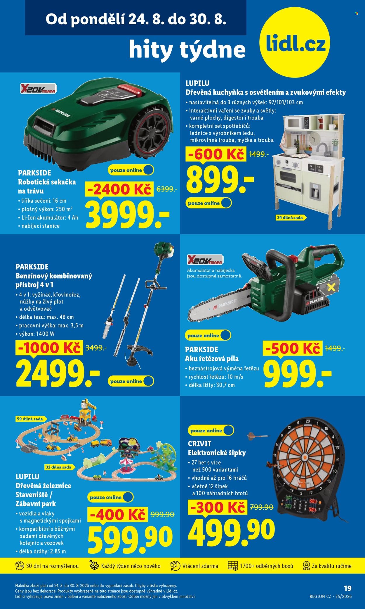 Leták Lidl - 24. 8. 2026 - 30. 8. 2026. Strana 1