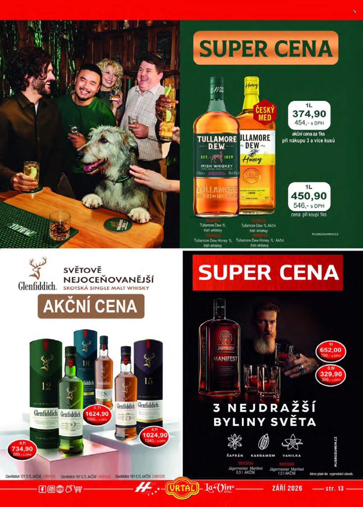 Leták Vrtal - 1. 9. 2026 - 30. 9. 2026. Strana 13