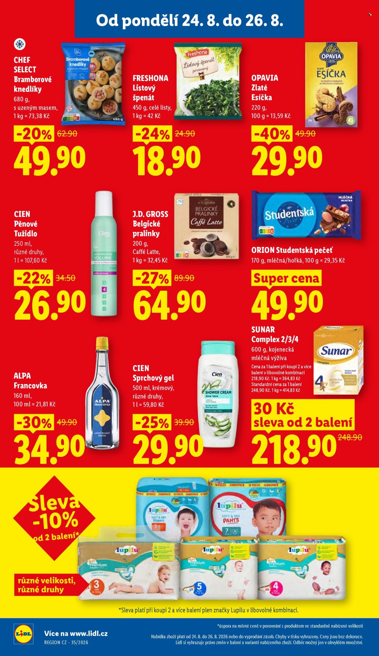 Leták Lidl - 24. 8. 2026 - 26. 8. 2026. Strana 31