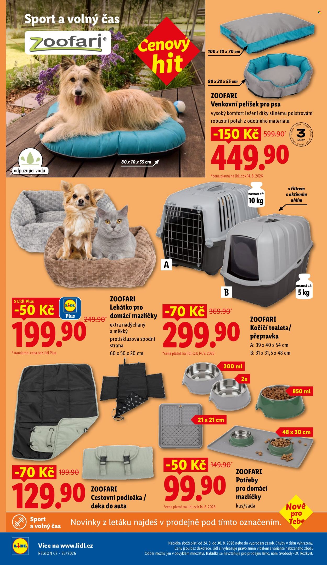 Leták Lidl - 24. 8. 2026 - 26. 8. 2026. Strana 42